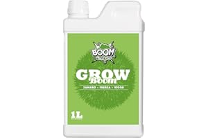 Boom Nutrients | Fertilizante para Plantas - Fortalece y haz que Crezcan tus Cultivos | Crecimiento Boom (1L)