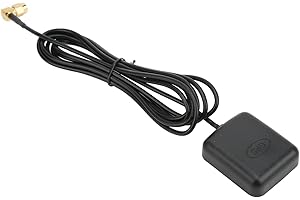 HYUDUO Pojazd Wodoodporna Aktywna Antena Nawigacyjna GPS ze Złączem Męskim SMA do Radioodtwarzacza Samochodowego Stereo Moduł Systemu Nawigacji GPS Ciężarówka łódź Morska Lokalizator GPS śledzenie w Czasie R