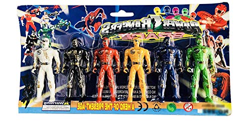 power rangers figures set