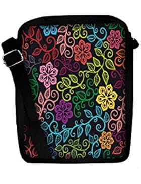 Snoogg , Damen Umhängetasche mehrfarbig multi