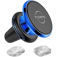 FLOVEME KFZ Handyhalterung Auto Magnet Lüftung, Universal Handyhalter Auto Zubehör mit 5 Starke Magnet 4 Metallplatten…