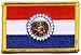 Produktbild Aufnäher Patch Flagge USA Missouri - 8 x 6 cm