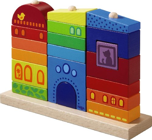 Preisvergleich Produktbild HABA 2187 - Steckspiel Regenbogenhaus