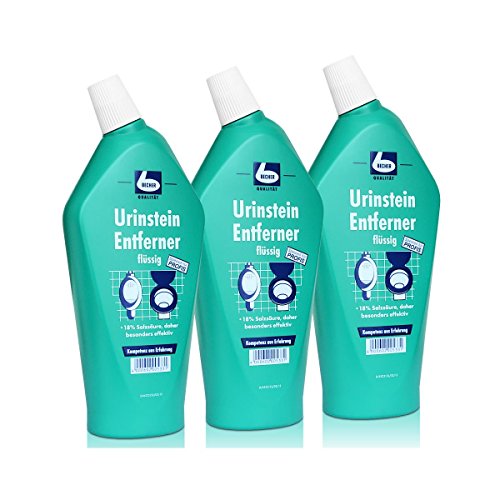 Preisvergleich Produktbild 3x Dr. Becher Urinstein Entferner flüssig / 750 ml