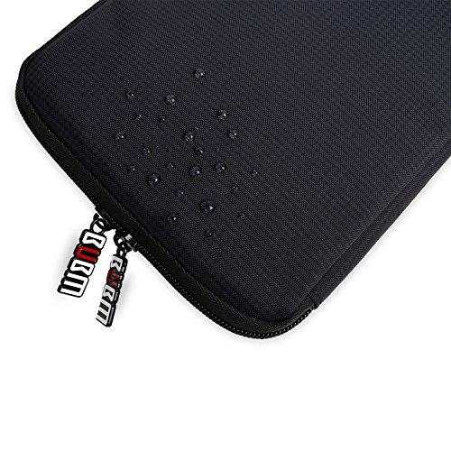 Damai Tragbare Reisetasche für Electronisches Zubehöre Tasche Case Tragetasche Wasserdicht für USB Drive Shuttel, Festplatte, Kabel und sonstiges Zubehör (Schwarz) - 3