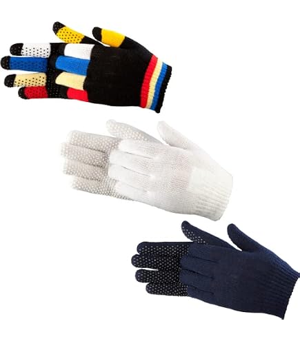 Guanti equitazione bambino 100 azzurri