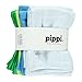 Pippi Baby Boys Diapers Solid 8 Pack Scarf, Green, One Size (Manufacturer Size:70*70 cm)