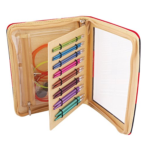 KnitPro Rundstricknadel, Zing Deluxe austauschbar, Aluminium, mehrfarbig - 2