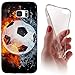 Price comparison product image Samsung S7 G930 °F Soft Case Cover Backkover Tpu Soft Case for Samsung Galaxy S7 G930 °F 1152 Fußball Fussball Weiß Schwarz Orange