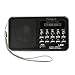 Produktbild Timorn Radio Mini tragbare Musik-Player unterstützt TF Card / USB / SD / MP3-Format / FM-Radio-Funktion (L938) (Schwarz)