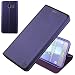 Produktbild Nouske SchutzhülleLederklapphülle für Samsung Galaxy S6 Edge Plus Hülle handgefertigt geschwungene Kanten mit Aufsteller und Kartenfach TPU Tasche Cover lila.
