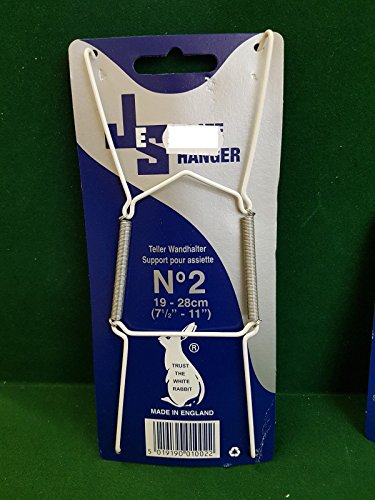 jesPlate Hanger Wire No:2 19 to 28cm/7.5" to 11" by Green County Hardware