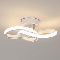 Plafoniera A Led 55 Watt Lampadario Da Soffitto A Forma Di Fiore Lampada Decorativa Moderna Luce Fredda 6500k 74624320