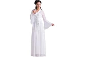 Haodasi Women Classical Hanfu Dress - Ancient Chinese Costume China Princess Folk Dance Stage Cosplay Clothes