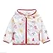 Price comparison product image BURFLY Fashion Cute Boys Girls Clothes Coat Sunscreen Coat Hooded Printing Coat Clothes