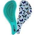 CALA TANGLE FREE HAIR BRUSH BUTTERFLY PRINT