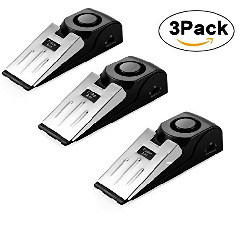 Preisvergleich Produktbild Muzee 3 Packs Alarmglocken stoppen Sicherheitswarnung 120dB Sirene
