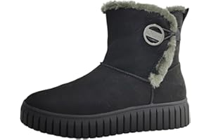 s.Oliver Damen Winterstiefel ohne Absatz Gefüttert Vegan