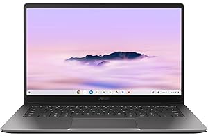 ASUS Chromebook Plus 14 CX1405CTA Laptop | 14.0" Full HD Screen | Intel Core 3 N355 Processor | 8GB RAM | 128GB SSD | Google Chrome OS