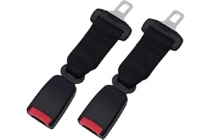 AEIXYA 2 Pièce Auto Accessoires, Pieces Auto Ceinture Voiture, 25Cm, Convient Pour La Plupart Des Voitures(Nero,B)