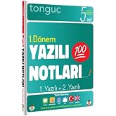 Tongu&ccedil; Yayınları 5. Sınıf Yazılı Notları 1. D&ouml;nem 1 Ve 2. Yazılı
