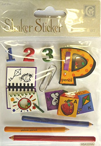 Dekoset zum Schulanfang 2 x Girlanden + 8 x Luftballons + 3D-Sticker - 6