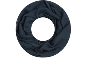 Majea Loop Cary Basic Women's Shawl Women's Scarf Neckerchiefs Plain Scarf