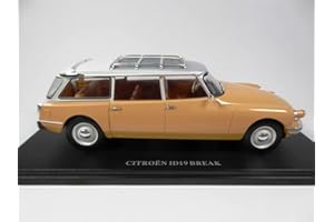 OPO 10 - Voiture Compatible avec Citroen ID 19 Break - Hachette Collection 1/24 (CIT02)