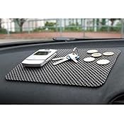 B TO B TRADERS Car Dashboard Anti-Slip Mat - Black Colour For All Cars