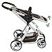 TecTake 3 in 1 Pushchair stroller combi stroller buggy baby jogger travel buggy kid's stroller -different colours- (Brown)