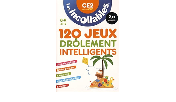 Incollables Cahier De Jeux Ce2 Play Bac Amazon Fr Livres