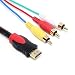 Produktbild Cyond HDMI auf 3 RCA AV Audio Video Cinch Kabel 1,5m HDTV 1080P Signalübertragung