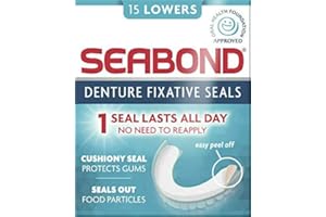 SEA-BOND Sea Bond Lower Jaw Fixing Solution,15 Count (Pack of 3)