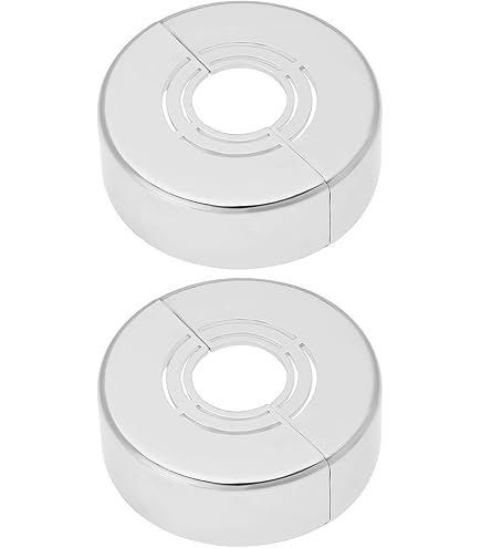 6 Pezzi Copritubi Acciaio Inox - Flange Divise Per Tubi Da Doccia E Stufa - Diametro 1.1 Pollici - Foto 6