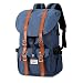Produktbild Laptop Rucksack Schulrucksack Mädchen Jungen 15,6 Zoll Daypacks mit USB für Arbeit Laptop Backpack für Freizeit Schule Wandern Reisen Blau