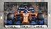 Produktbild BossArtDeco Fernando Alonso LEINWAND mclaren Formel 1 Poster (122 x 70cm)
