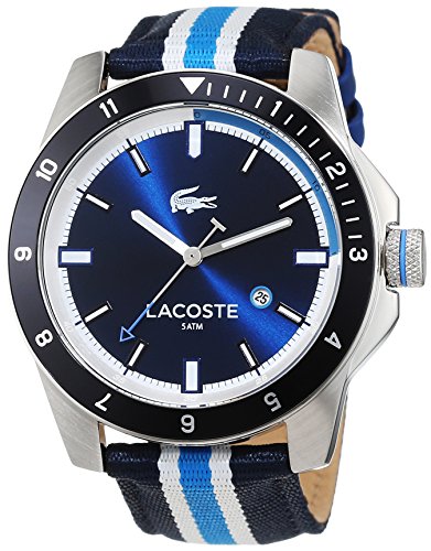 Lacoste Herren-Armbanduhr Analog Quarz Textil 2010809 Lacoste Herren-Armbanduhr Analog Quarz Textil 2010809
