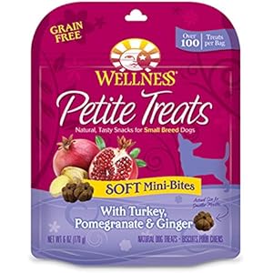 Wellness „Petite Treats“, getreidefreie Hundesnacks für kleinrassige Hunde, 170 g
