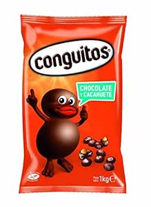 CONGUITOS ZARTBITTERSCHOKOLADE - Dragierte Schokoerdnüsse 1000 gr