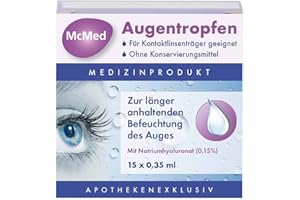 PHARMA NETZWERK PNW GMBH McMed Augentropfen, 15X0.35 ml