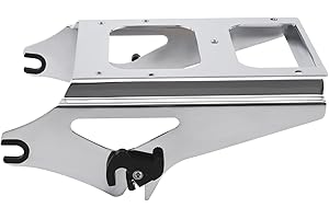TCMT Plata Motocicletas Detachable Equipaje Montaje en Rack Dos hasta Tour Pack para FLHR, FLHRC, FLHT, FLHX FLTR, FLTRX, flhrse5, FLHXSE/2/3, fltrse3 y FLTRXSE/2 Modelos 2009-2013