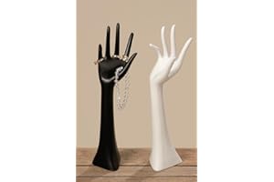 BOLTZE Uchwyt na biżuterię – czarna ręka