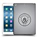 Produktbild Offizielle Manchester City Man City FC Mosaik scwharz farbig Abzeichen Pixels Ruckseite Hülle für Apple iPad Air