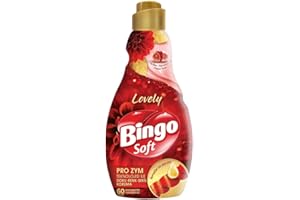 ‎SAYY Bingo Soft Konzentrierter Weichspüler Lovely – 1440 ml – Mit Keratin & Parfümeffekt – Für 60 Anwendungen – Lang anhaltender Duft