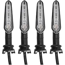 Sicurezza Visibilità Motociclo Indicatori Di Direzione LED Per Yamaha YZF R1 R6 R6S - 14 LED Amber, Montaggio A Filo Frecce Dinamiche Giulietta