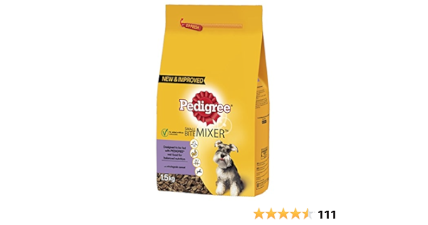 pedigree mixer small bite