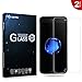 Price comparison product image iPhone 7 Plus Screen Protector, Riffue High Quality Crystal Clear 9H Tempered Glass 3D Touch Compatible Film for Apple iPhone 7 Plus [2 Pack]