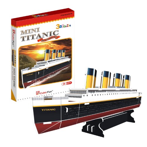 Preisvergleich Produktbild CubicFun 3d-puzzle Mini Titanic