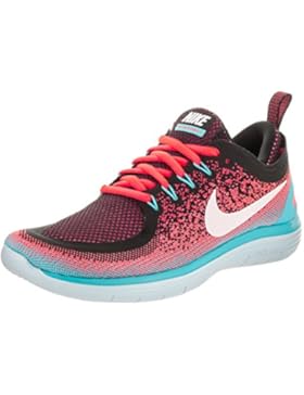 Nike Damen Wmns Free Rn Distance 2 Laufschuhe, Beige