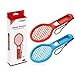 Price comparison product image KOBWA Tennis Racket for Nintendo Switch, Tennis Racquet/Racket Twin Pack with Handle Straps for Nintendo Switch Joy-Con Controller